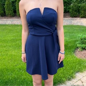 Navy dress